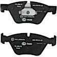 2014 BMW 528i - Front Semi-metallic Brake Pad Set, 2.0L 4Cyl, Except Performance Brakes, OE Series