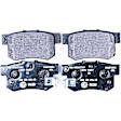 355016451 Rear OE Replacement Series Semi-metallic Brake Pad Set