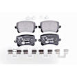 2013 Volkswagen Tiguan - Rear Semi-metallic Brake Pad Set, 2.0L 4Cyl, OE Series