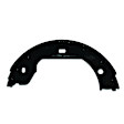 2007 BMW 550i - Parking Brake Shoe - Direct Fit, 2-Wheel Set