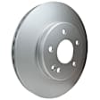 1995 Mercedes Benz C280 - Front, Driver or Passenger Side Brake Disc, Plain Surface, Vented, 6 Lugs, 2.8L 6Cyl