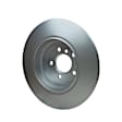 2002 BMW X5 - Rear, Driver or Passenger Side Brake Disc, Plain Surface, Solid, 6 Lugs, 4.4L 8Cyl