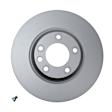 355109762 Front, Driver Side Brake Disc, Plain Surface, Vented, 6 Lugs