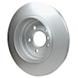 355112252 Rear, Driver or Passenger Side Brake Disc, Plain Surface, Vented, 6 Lugs