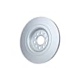 355116712 Rear, Driver or Passenger Side Brake Disc, Plain Surface, Solid, 10 Lugs, 4.2L, 8Cyl