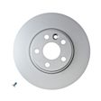 2016 Volvo XC70 - Front, Driver or Passenger Side Brake Disc, Plain Surface, Vented, 6 Lugs, enginedesignationname: B5254T12, Eng. VIN: 61, 300mm Dia., 2.5L 5Cyl