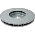 2013 BMW 750Li - Front, Driver Side Brake Disc, Plain Surface, Vented, 6 Lugs, Made in Europe, OE Two-Piece Design