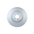 355121962 Front, Driver or Passenger Side Brake Disc, Plain Surface, Vented, 8 Lugs