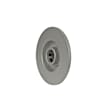 355122362 Rear, Driver or Passenger Side Brake Disc, Plain Surface, Solid, 5 Lugs