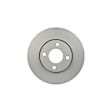 355122422 Front, Driver or Passenger Side Brake Disc, Plain Surface, Vented, 4 Lugs