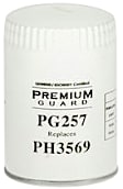 PG257 Standard Series Oil Filter - Spin-on, Direct Fit, Sold Individually