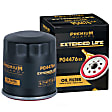 PG4476EX Extended Life Series Oil Filter - Spin-on, Direct Fit, Sold Individually