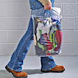 Shop Rag / Towel PIG WorkWipes Reclaimed Colored T-Shirts (10 lb Compressed Bag) - Replaces OE Number WIP550