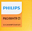 12182HTRC1 HiPerVision Signal Light PW24W, Sold individually