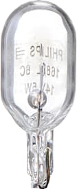 168LLB2 LongerLife Miniature 168LL Light Bulb - Twice the life of Standard Bulbs - Incandescent, Direct Fit, Set of 2
