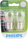 2357LLB2 LongerLife Miniature 2357LL Light Bulb - Twice the life of Standard Bulbs - Halogen, Direct Fit, Set of 2
