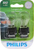 2017 Ram 1500 Tradesman 6 Cyl 3.6L - LongerLife Miniature 3057LL Light Bulb - Twice the life of Standard Bulbs - Incandescent, Direct Fit, Set of 2