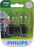 3156LLB2 LongerLife Miniature 3156LL Light Bulb - Twice the life of Standard Bulbs - Halogen, Direct Fit, Set of 2