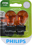 3757NALLB2 LongerLife Miniature 3757NA Light Bulb - Twice the life of Standard Bulbs - Halogen, Direct Fit, Set of 2
