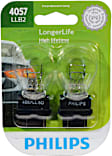 2010 Ford F-150 XLT 8 Cyl 4.6L - LongerLife Miniature 4057LL Light Bulb - Twice the life of Standard Bulbs - Incandescent, Direct Fit, Set of 2