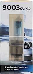 9003CVPS2 Driver or Passenger Side CrystalVision Platinum Series Halogen 9003 Headlight Bulb, Low and High Beam, Brilliant White Light, Up to +60% Vision, Set of 2