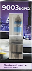 9003NGPS2 Driver or Passenger Side NightGuide Platinum Series Halogen 9003 Headlight Bulb, Low and High Beam, Up to +130% more Vision, Set of 2