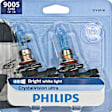 9005CVB2 Driver and Passenger Side CrystalVision Ultra Series Halogen 9005 Headlight Bulb, High Beam, Bright White Xenon Look