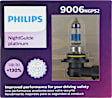 2009 Toyota Corolla - Driver or Passenger Side Halogen 9006 Headlight Bulb, Low Beam, Set of 2, NightGuide Platinum Series