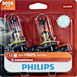 2007 Pontiac Vibe - Driver and Passenger Side Halogen 9006 Headlight Bulb, High Beam and Low Beam, Set of 2, X-tremeVision Series