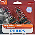 9007XVB2 Driver and Passenger Side X-tremeVision Series Halogen 9007 Headlight Bulb, High Beam and Low Beam, +100% more Vision