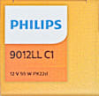 9012LLC1 Standard Series Halogen 9012 Headlight Bulb, Sold Individually