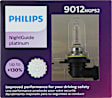 9012NGPS2 Driver or Passenger Side NightGuide Platinum Series Halogen 9012 Headlight Bulb, Low Beam, Up to +130% more Vision, Set of 2