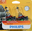 H11B2 Driver or Passenger Side Standard Series Halogen H11 Headlight Bulb, Set of 2