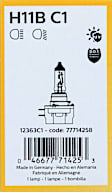H11BC1 Driver or Passenger Side Standard Series Halogen H11B Headlight Bulb, Sold Individually