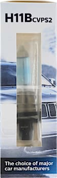 2012 Kia Forte - Driver or Passenger Side Halogen H11B Headlight Bulb, Low Beam, Set of 2, CrystalVision Platinum Series