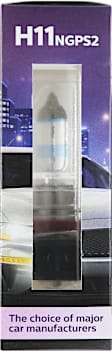 2006 Audi A4 Quattro - Driver or Passenger Side Halogen H11 Headlight Bulb, Set of 2, NightGuide Platinum Series