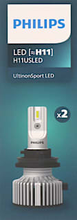 2023 Ford Transit Connect - Fog and Powersport Bulb LED Bulb - Cool White, Direct Fit, Sold individually
