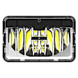 H4651LED Driver or Passenger Side LED H4651 Headlight Bulb, Sold Individually