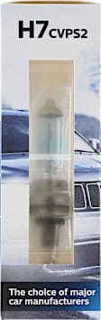 2003 Audi A4 - Driver or Passenger Side H7 Headlight Bulb, With Halogen Capsule Headlamps; Without Xenon Headlights, High Beam and Low Beam, Set of 2, CrystalVision Platinum Series