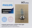 2003 Audi A4 - Driver or Passenger Side H7 Headlight Bulb, With Halogen Capsule Headlamps; Without Xenon Headlights, High Beam and Low Beam, Set of 2, CrystalVision Platinum Series