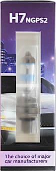 2008 Audi A4 - Driver or Passenger Side H7 Headlight Bulb, With Halogen Capsule Headlamps, Without Xenon Headlights, High Beam and Low Beam, Set of 2, NightGuide Platinum Series
