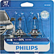 2008 Volvo S80 - Driver and Passenger Side Halogen H7 Headlight Bulb, High Beam, With HID Headlamps, Low and High Beam, Set of 2, Vision Series