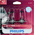 2013 Ford Fusion - Driver and Passenger Side Halogen H7 Headlight Bulb, High Beam, Low and High Beam, Set of 2, VisionPlus Series