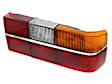 1372227 Passenger Side Halogen Tail Light, With bulb(s), Amber, Clear & Red Lens