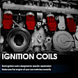 0APIC0038PG 4x Ignition Coils with 2 Pins
