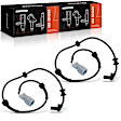 APABS0048 2x Front Driver & Passenger ABS Wheel Speed Sensor