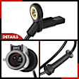 APABS0336 Front Driver or Passenger ABS Wheel Speed Sensor