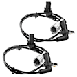 APABS1607 2x Rear Driver & Passenger ABS Wheel Speed Sensor
