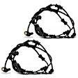 APABS1982 2 Pcs Front ABS Wheel Speed Sensor