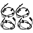 APABS2070 4 Pcs Front & Rear ABS Wheel Speed Sensor